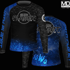 10P Constellation Ranked Rashguard Blue