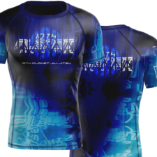 10P HQ2 Ranked Rashguard-Blue Belt