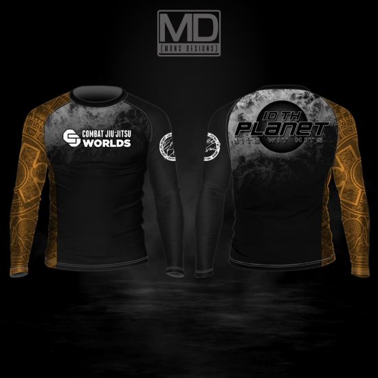 Combat Jiu Jitsu Brown Belt Rashguard