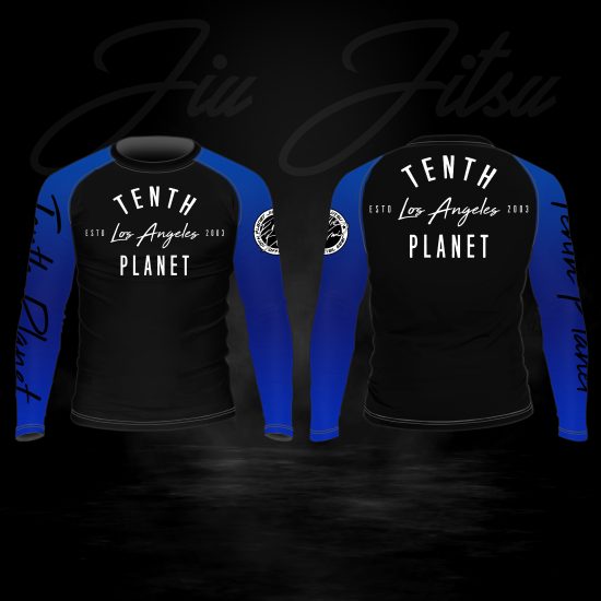 Los Angeles HQ Ranked Rashguard-Blue Belt