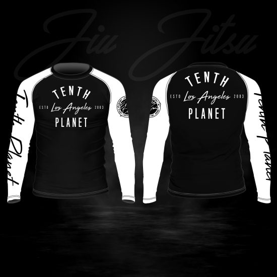 Los Angeles HQ Ranked Rashguard-White Belt