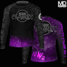10P Constellation Ranked Rashguard Purple