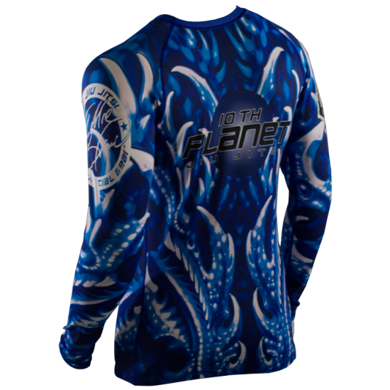 Rashguard JJB : rashguards de Jiu-Jitsu Brésilien, Dragon Bleu