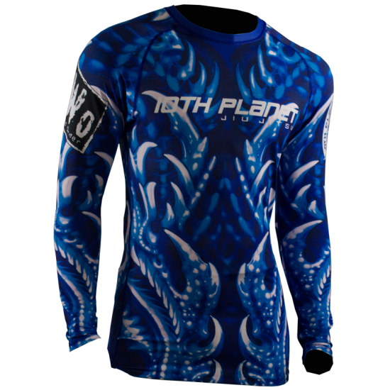 Bio-Dragon Ranked Rashguard Blue