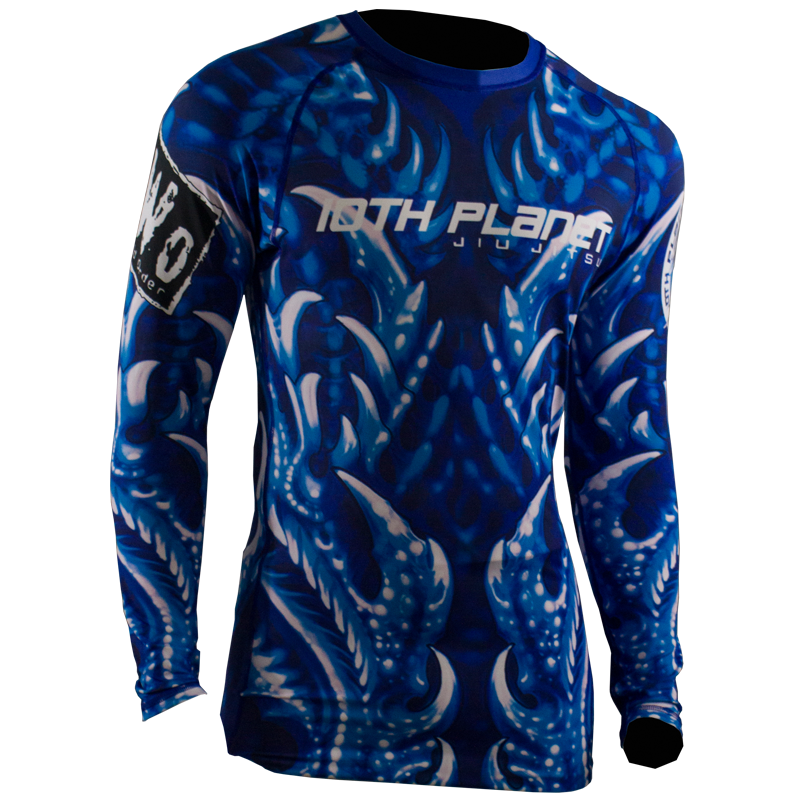 Rashguards JJB – Dragon Bleu