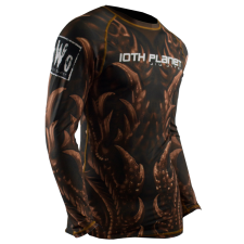 Bio-Dragon Ranked Rashguard Brown