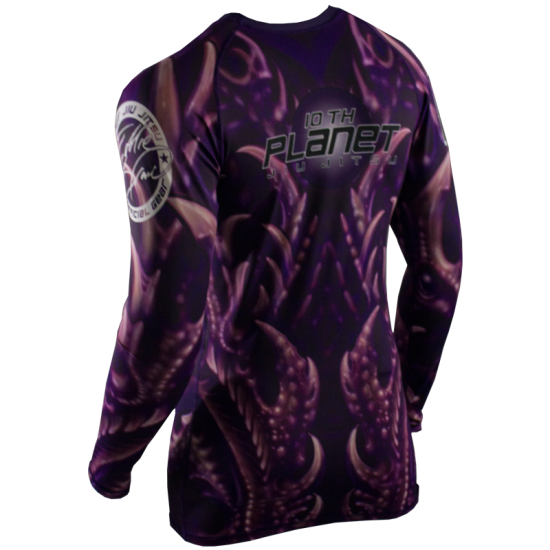 Bio-Dragon Ranked Rashguard Purple - Image 2