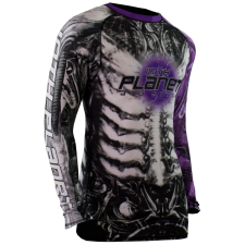 Alien Exoskeleton Ranked Rashguard Purple