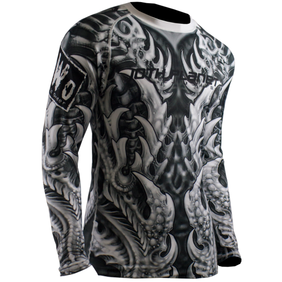 Bio-Dragon Ranked Rashguard White